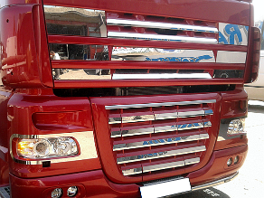 Grila fata inox DAF XF 105 2012+  Pret - Cere oferta